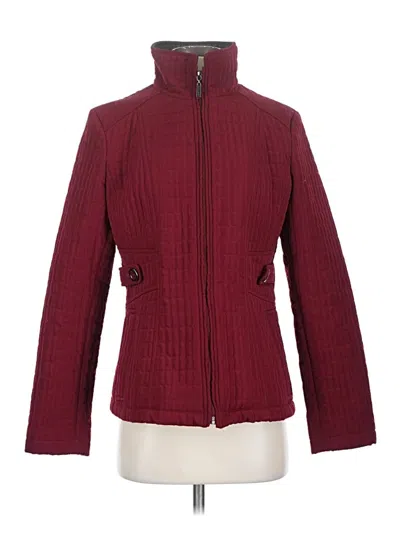 Pre-owned Gallery Jacket In Burgundy