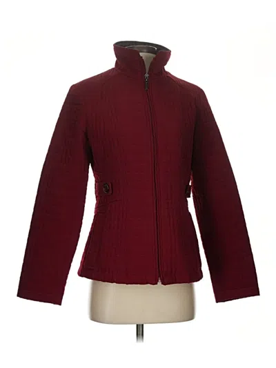 Pre-owned Gallery Jacket In Burgundy