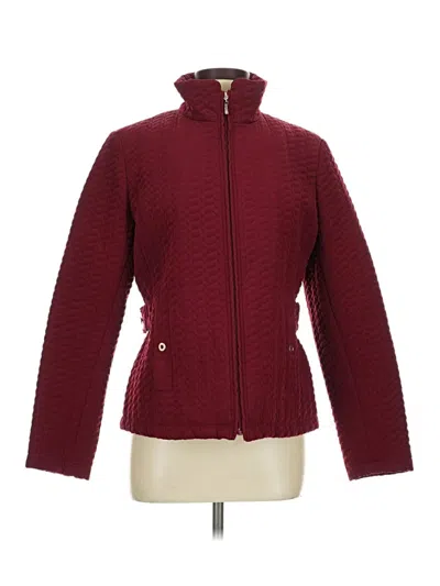 Pre-owned Gallery Jacket In Burgundy