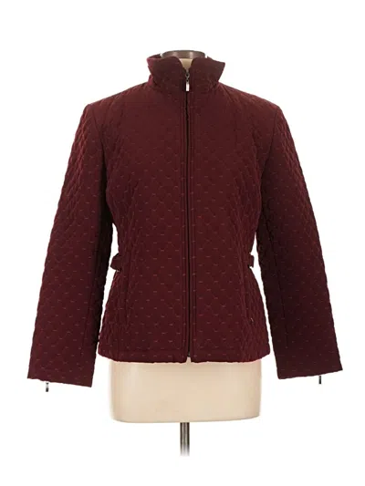Pre-owned Gallery Jacket In Burgundy