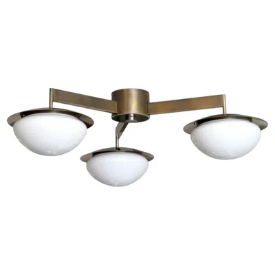 Pre-owned Gallery L7 Arraid-3 Ceiling Light By  In Clear