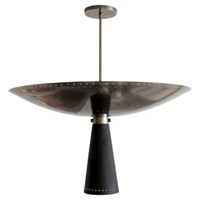 Pre-owned Gallery L7 Calice-24r Pendant Light By  In Black