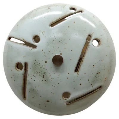 Pre-owned Gallery L7 Ceramic Wall Light No.5005 By Heather Levine In Transparent