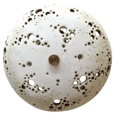 Pre-owned Gallery L7 Ceramic Wall Light No.5009 By Heather Levine In Transparent