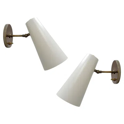 Pre-owned Gallery L7 Handcrafted Copa Wall Lights By  In Transparent