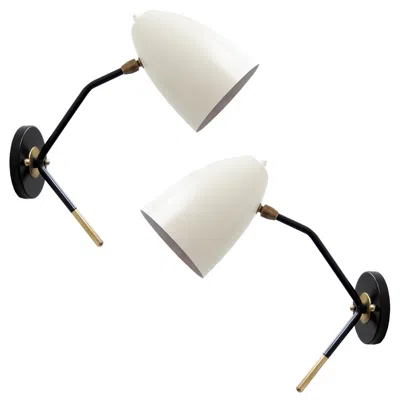 Pre-owned Gallery L7 Le-1 Wall Lights By  In Beige