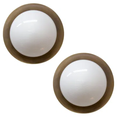 Pre-owned Gallery L7 Ojo-12 Wall Lights By  In Transparent