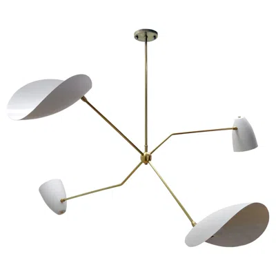 Pre-owned Gallery L7 Organic Modern Balancier Chandelier By  In Transparent
