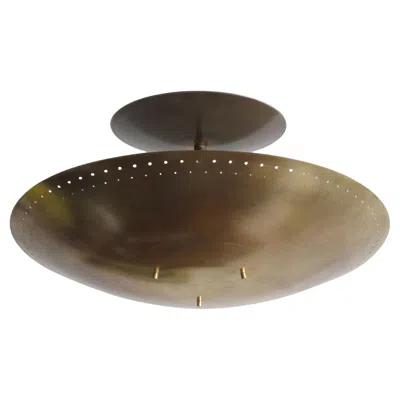 Pre-owned Gallery L7 Utah-18 Ceiling Light By  In Brown