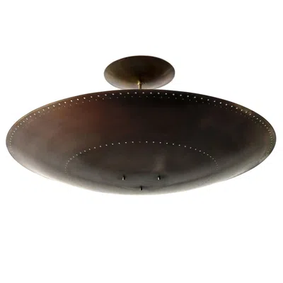 Pre-owned Gallery L7 Utah-30 Ceiling Light By  In Black