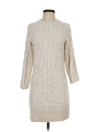 Pre-owned Gallery Pullover Sweater In Tan