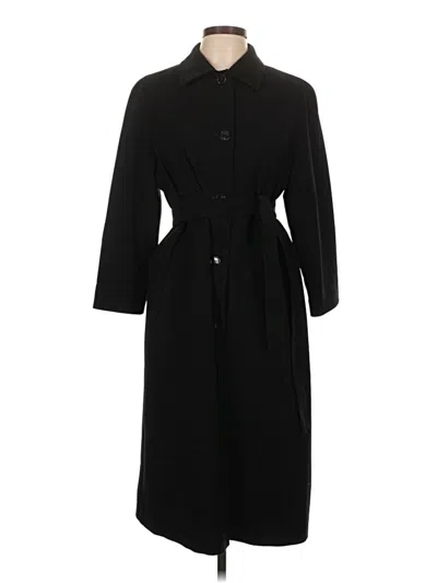 Pre-owned Gallery Trenchcoat In Black