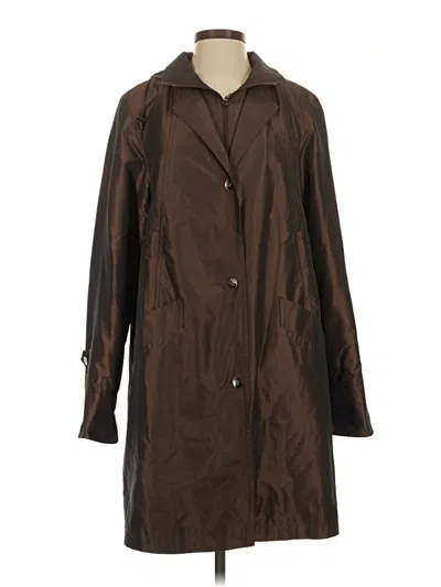 Pre-owned Gallery Trenchcoat In Brown