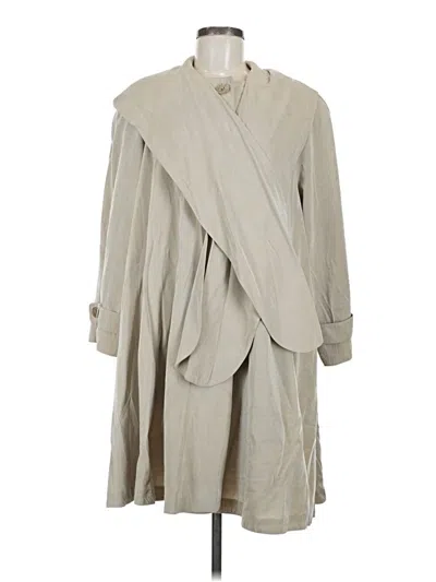 Pre-owned Gallery Trenchcoat In Gray