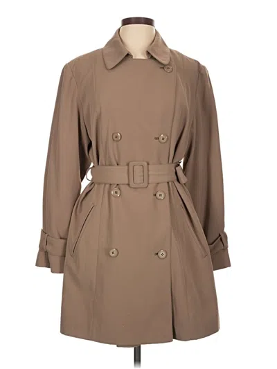Pre-owned Gallery Trenchcoat In Tan