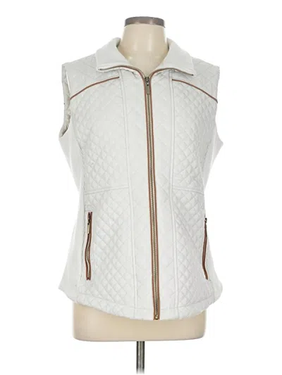 Pre-owned Gallery Vest In White