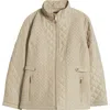 Gallery Water Resistant Quilted Jacket In Rattan