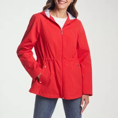 Gallery Womens Lightweight Swing Windbreaker In Red