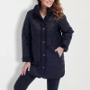 Gallery Womens Midweight Quilted Jacket In Black