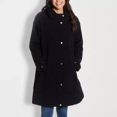Gallery Womens Midweight Raincoat In Black