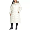 Gallery Womens Plus Heavyweight Puffer Jacket In White