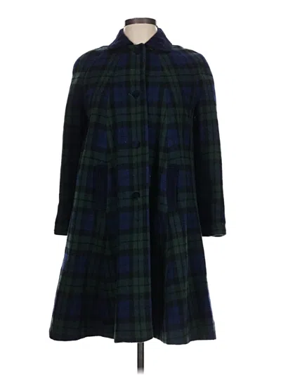 Pre-owned Gallery Wool Coat In Blue