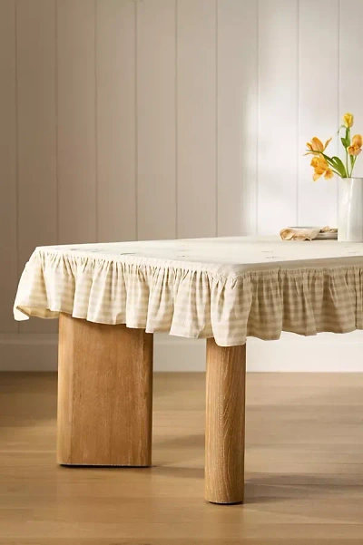 Galley & Fen Frances Ruffled Tablecloth