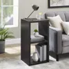 Galli 2 Cubby Storage Cabinet Espresso In Black