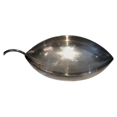 Pre-owned Gallia Christofle, , Silver Plated Leaf Vide-poche, French, Circa 1930