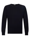 Gallia Crew Neck Sweater In Black