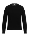 Gallia X Sør Man Sweater Black Size 50 Merino Wool