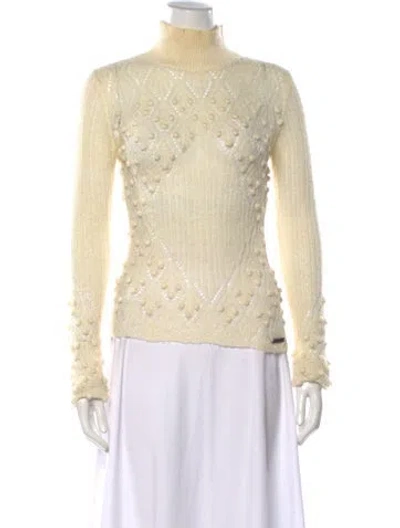 Pre-owned Galliano Vintage 2000's Sweater In Neutrals