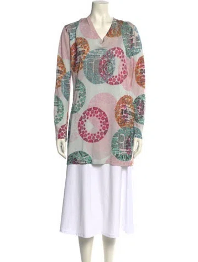 Pre-owned Galliano Vintage 2000's Tunic In Pink