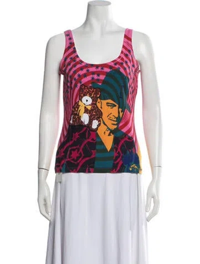 Pre-owned Galliano Vintage 2010 Top In Multicolor