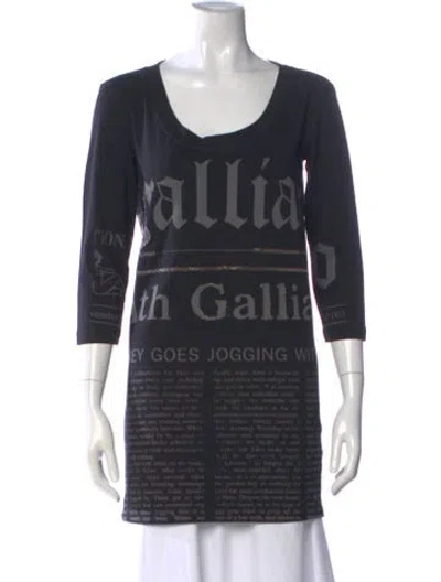 Pre-owned Galliano Vintage 2011 Top In Multi