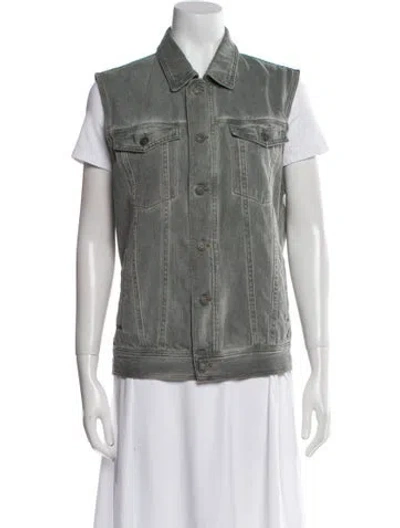 Pre-owned Galliano Vintage 2011 Vest In Gray