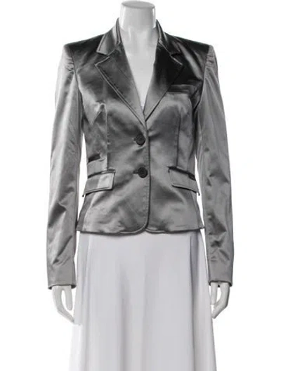 Pre-owned Galliano Vintage Blazer In Gray