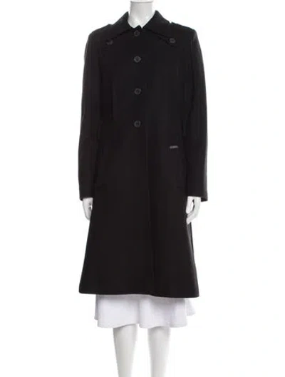 Pre-owned Galliano Vintage Late 2000's - Early 2010's Trench Coat In Black
