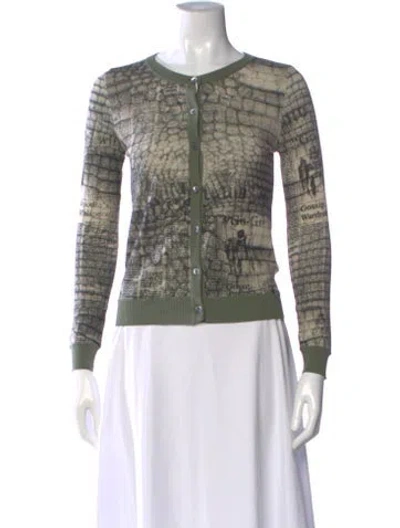 Pre-owned Galliano Vintage Wool Top In Multi