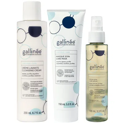 Gallinée Hair And Scalp Revival Routine In White