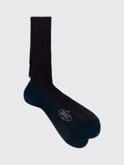 Gallo Socks  Men Color Multicolor In Black