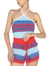 Gallo 1927 Striped Pattern Top