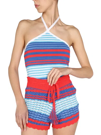 GALLO 1927 GALLO 1927 STRIPED PATTERN TOP