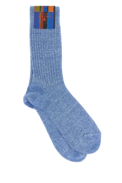 Gallo Calza Mezza Alzetta In Blue