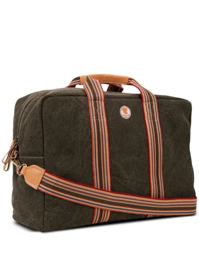 Gallo Cotton Holdall Bag In 绿色