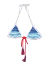 Gallo Micro Triangle Top In Multicolour
