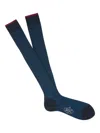 Gallo Motif Socks In Blue