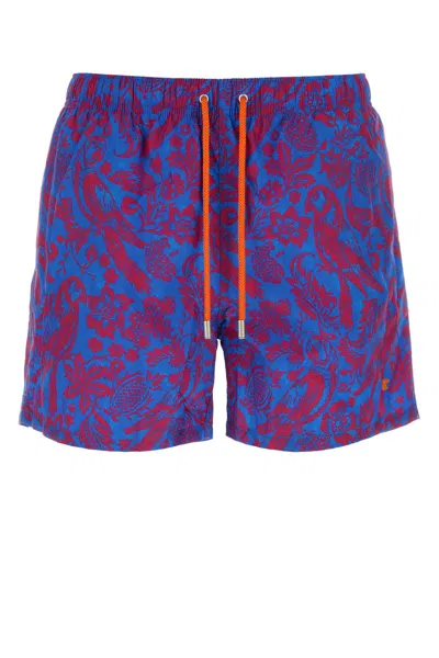 Gallo Printed Polyester Swimming Shorts
