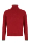 Gallo Turtleneck Sweater In Red