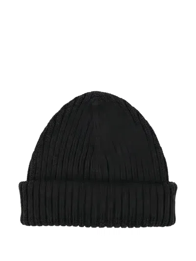 Gallo Ribbed Hat In Black